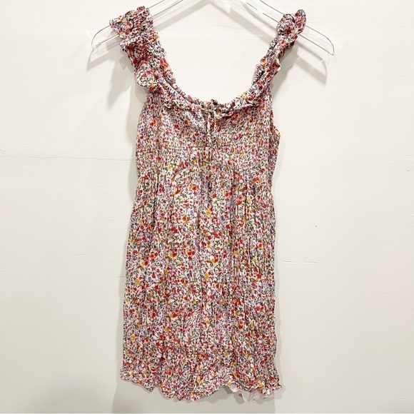 Urban Outfitters Off The Shoulder Ditsy Floral Smock Dress Flowy Medium - Picture 2 of 10